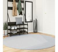 vidaXL Tapis à Poils Courts Doux et Lavable, Moquette de Sol, Tapis de Zone, Carpette de Salon Salle de Séjour Chambre, Moderne, Gris 160x160 cm