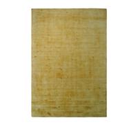 Tapis à Poils Courts Fait Main PARIS PRIX - Jaune 80x150 cm