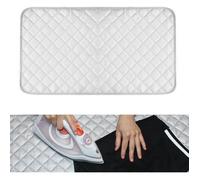 Tapis à Repasser Portable - Petite Planche à Repasser de Voyage 48 x 85 cm - Coussin Pliable en Coton Résistant M AIDE AU REPASSAGE