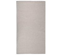 Vidaxl Tapis À Tissage Plat D'extérieur 140x200 Cm Taupe