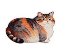 Tapis absorbant antidérapant pour décoration de chambre pour chat | Tapis de salle de bain antidérapant motif chat pour intérieur, maison, porte d'entrée, douche, cuisine, chambre à coucher