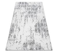 Tapis ACRYLIQUE USKUP Béton 9484 ivoire / gris 80x300 cm