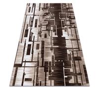 Tapis ACRYLIQUE USKUP Géométrique 9481 beige 80x300 cm