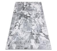 Tapis ACRYLIQUE VALS 0A046A C53 78 gris clair / gris foncé 240x340 cm