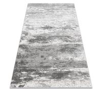 Tapis ACRYLIQUE VALS 2359 Abstraction ivoire / gris 80x250 cm