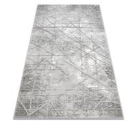 Tapis ACRYLIQUE VALS 3949 Abstraction vintage gris 80x250 cm
