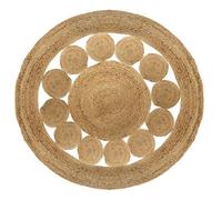 Atmosphera - Tapis ajouré en Jute D120 cm
