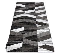 Tapis ALTER Bax des rayures gris 80x150 cm