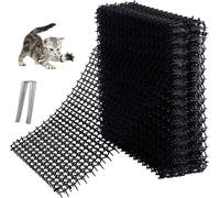 Tapis Anti Chat - Lot de 12 - 15 x 20 cm - Plastique - Noir