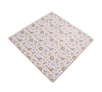 Tapis Anti-éclaboussures, Tapis de Sol pour bébé, Motif Animal de Dessin animé, Tapis de Déversement Lavable pour bébé, Tapis de Chaise Haute pour Sol, Lavable, Portable, Nappe