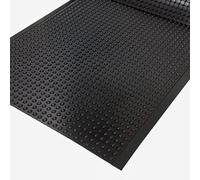 Tapis anti-fatigue Bubble antidérapant et ergonomique avec picots en caoutchouc au mètre, pour postes de travail debout, 400 x 90 cm
