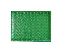 Tapis Anti-Fatigue Robuste - Caoutchouc antidérapant de 20 mm, adapté à Un Usage Industriel et Commercial - Vert - 50 x 100 cm, adapté à Une Utilisation prolongée.