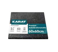 Tapis Anti-Vibration en caoutchouc recyclé Ép = 20 mm, 60 x 60 cm