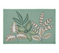 Tapis antidérapant - 40x60cm - Feuillage Vert Vert G