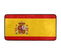 Tapis antidérapant avec motif drapeau de l'Espagne 99,1 x 50,8 cm