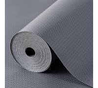Tapis antidérapant en EVA, gris, pour tiroirs, dimensions 44,5 cm x 400 cm, imperméable et découpable