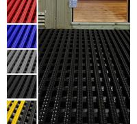 Tapis antidérapant Multi-Grip Tapis de sol PVC antidérapant Noir 120x250 cm