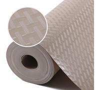 Tapis antidérapant pour tiroirs, en EVA, couleur beige, dimensions 30 x 1000 cm. Imperméable et résistant aux huiles. Découpe possible