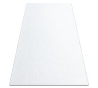 Tapis ANTIDÉRAPANT RUMBA 1950 couleur unique blanc 80x150 cm