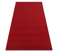 Tapis ANTIDÉRAPANT RUMBA 1974 couleur unique bordeaux rose 100x100 cm