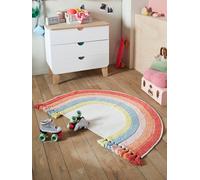 Tapis Arc-en-ciel rose multicolore TU