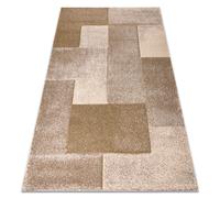Tapis ARCANA 1665 beige / vert géométrique moderne 140x190 cm