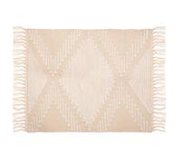 Tapis - ATMOSPHERA - Modèle 3 - 60x90 cm - Coton - Motif Sable et Cuivre