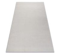Tapis AURA E9787 crème - Motif à chevrons structurel moderne 180x270 cm
