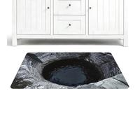 Tapis avec trous 3D - Tapis de porte antidérapant - Design sans sol - Illusion optique - Pour bureau, terrasse, entrée, cuisine, salon, chambre à coucher, intérieur et extérieur