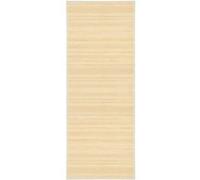 vidaXL Tapis Bambou 80x200 cm Naturel Salon Salle de Séjour Tapis de Sol