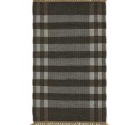 Tapis Barani marron en fibres synthétiques