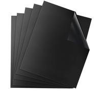 Tapis BBQ - Lot 5, Feuille cuisson 40x60cm réutilisable - Convient pour grille électrique/Weber/plancha Dupcheliry