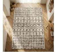 Tapis berbère en coton écru 160x230