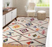 Tapis berbère style 200x290 multicolore
