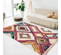 Tapis berbère style 60x110 multicolore
