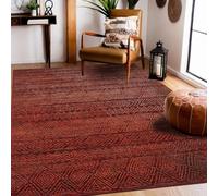 Tapis berbère style 60x110 rouge