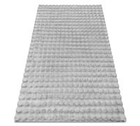 Tapis BUBBLE argentin 21 IMITATION DE FOURRURE DE LAPIN 3D structurel 120x170 cm