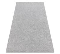 Tapis BUENOS 7005 shaggy uni couleur unique argent 80x150 cm