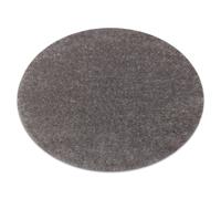 Tapis BUENOS cercle 6646 shaggy uni couleur unique gris cercle 120 cm