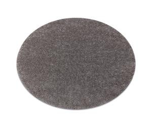 Tapis BUENOS cercle 6646 shaggy uni couleur unique gris cercle 200 cm