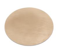 Tapis BUNNY cercle macchiato marron IMITATION DE FOURRURE DE LAPIN cercle 160 cm