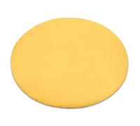 Tapis BUNNY cercle or IMITATION DE FOURRURE DE LAPIN cercle 100 cm