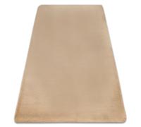 Tapis BUNNY macchiato beige foncé IMITATION DE FOURRURE DE LAPIN 80x150 cm
