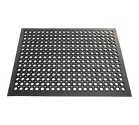 Tapis Caillebotis - 60x80 cm - noir