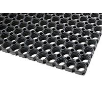 Tapis caillebotis caoutchouc épaisseur 17 mm 80x120 cm IDS M10