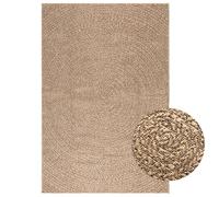 vidaXL Tapis ZIZUR 240x340 cm – Aspect de jute, intérieur et extérieur