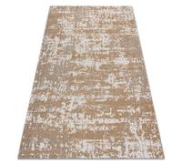 Tapis CASA ECO SIZAL BOHO vintage 2809 crème / jaune tapis en coton recyclé 172x270 cm