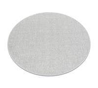 Tapis CASABLANCA LOOM cercle argent bou oux intérieur et extérieur cercle 100 cm