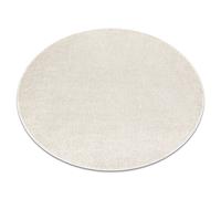 Tapis CASABLANCA LOOM cercle crème bou oux intérieur et extérieur cercle 80 cm