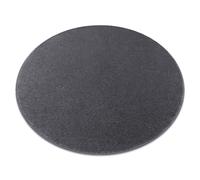 TAPIS cercle SEDUCTION anthracite 99 doux, durable, chambre, hôtel cercle 133 cm